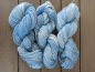 Dochtwolle 2/1, 100g hellblau unregelmig