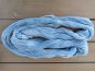 Dochtwolle 2/1, 100g hellblau unregelmig
