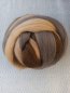 Merinowolle, spinnfertig gekmmt, Brauntne 100g