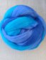 Merinowolle, spinnfertig gekmmt, Blautne 100g