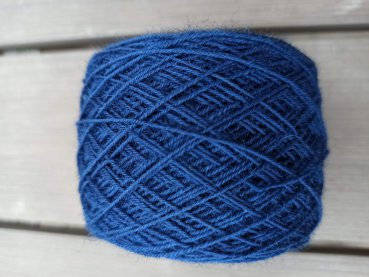 Wollgarn 20/4, 50g dunkelblau pflanzengef�rbt
