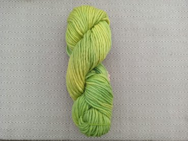 Dochtwolle 1/1, 100g gelb-gr�n