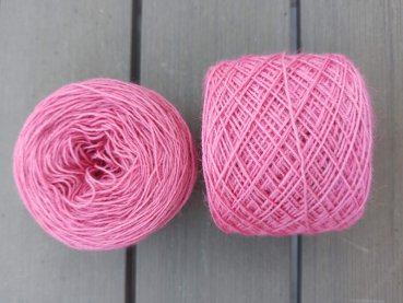 Wollgarn 20/4, 50g rosa