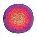 Grndl Saragossa 250g, 1000m lila-pink-gelb