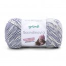 Gr�ndl Scandinavia Silbergrau-Blaugrau-Natur 100g - 165 m