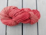 Dochtwolle 1/1, 100g rot-braun pflanzengef�rbt