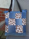 Shopper Patchwork mit Reiverschluss