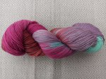 handgefrbte Sockenwolle