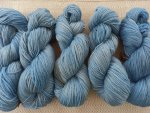 Wollgarn 12/4, 100g hellblau